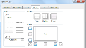 Cara Mudah Menambah dan Menghapus Garis Dalam Microsoft Excel